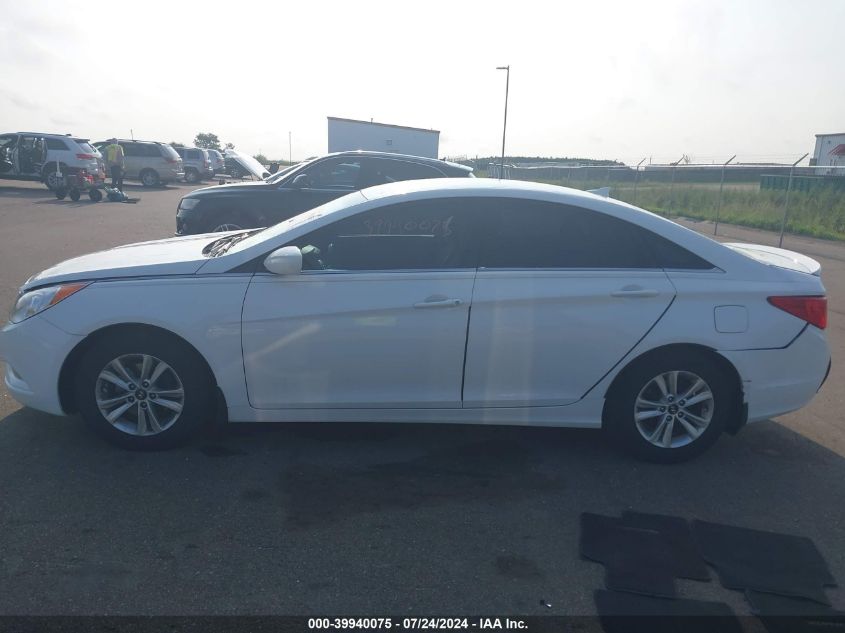 2013 Hyundai Sonata Gls VIN: 5NPEB4AC0DH602714 Lot: 39940075