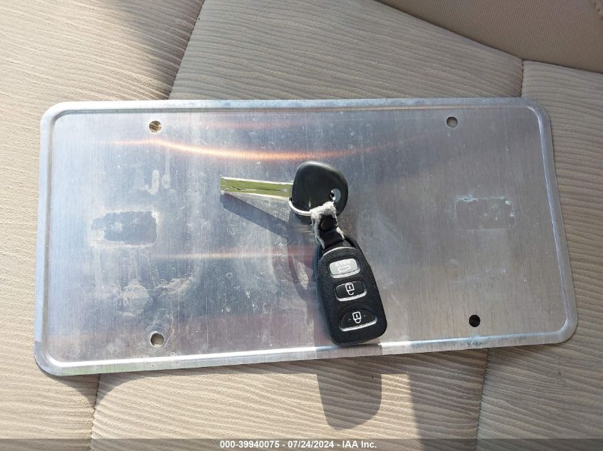 2013 Hyundai Sonata Gls VIN: 5NPEB4AC0DH602714 Lot: 39940075