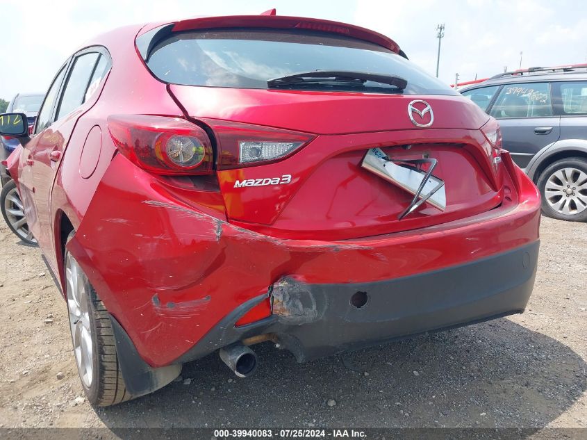 2014 Mazda Mazda3 S Grand Touring VIN: JM1BM1M32E1208907 Lot: 39940083