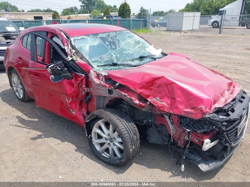 2014 Mazda Mazda3 S Grand Touring VIN: JM1BM1M32E1208907 Lot: 39940083