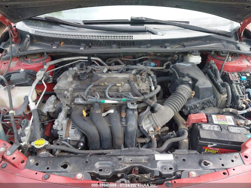 2010 Toyota Corolla Le VIN: 2T1BU4EE0AC525642 Lot: 39940089