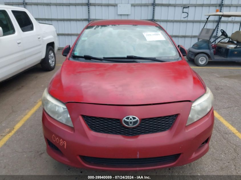 2010 Toyota Corolla Le VIN: 2T1BU4EE0AC525642 Lot: 39940089