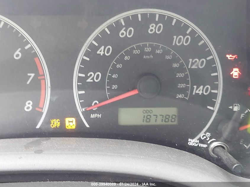 2010 Toyota Corolla Le VIN: 2T1BU4EE0AC525642 Lot: 39940089