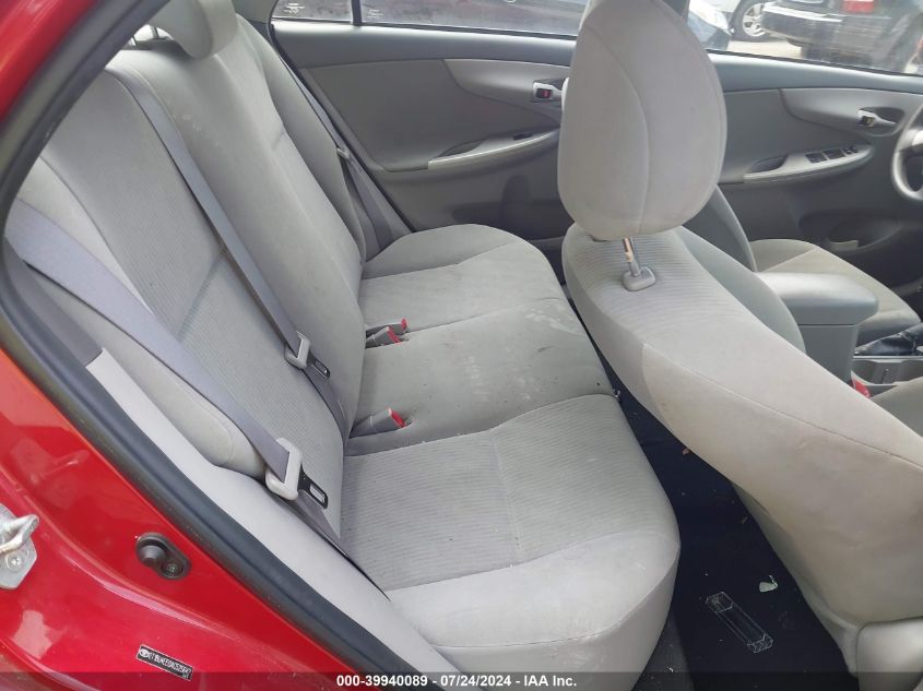 2010 Toyota Corolla Le VIN: 2T1BU4EE0AC525642 Lot: 39940089