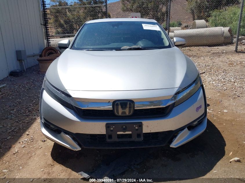 2018 Honda Clarity Plug-In Hybrid VIN: JHMZC5F11JC023393 Lot: 39940091
