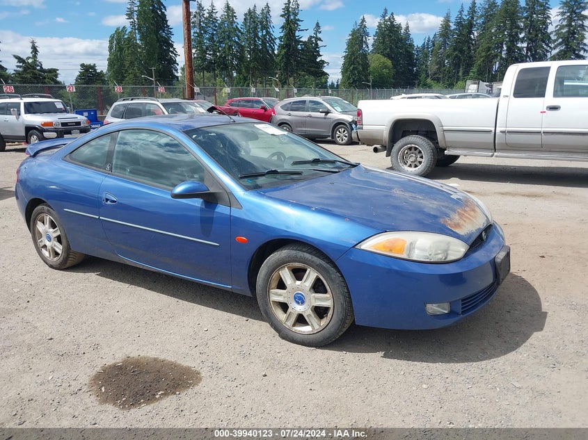 2002 Mercury Cougar V6 VIN: 1ZWFT61LX25609625 Lot: 39940123