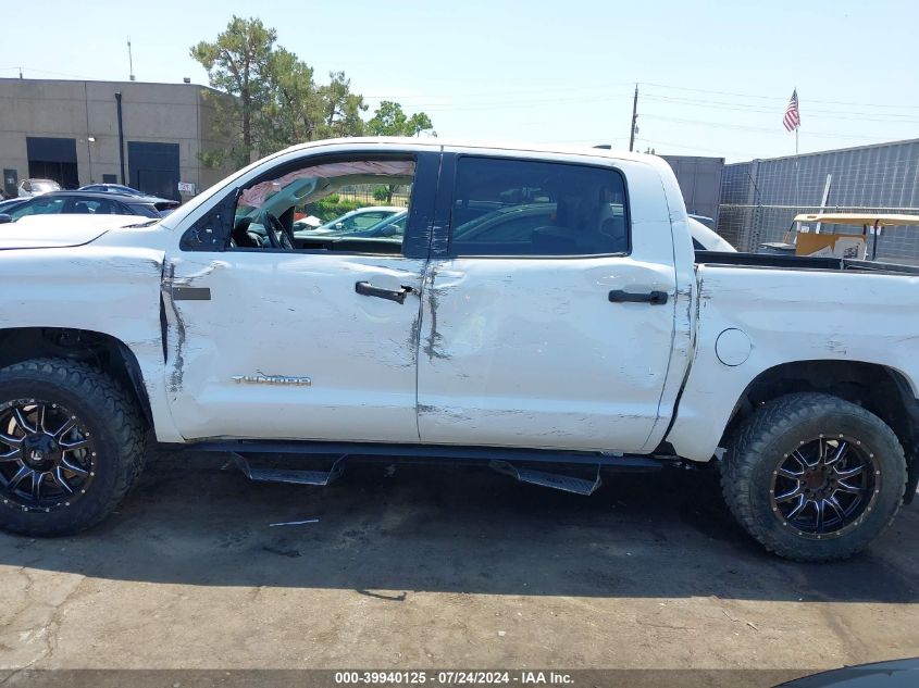 2021 Toyota Tundra Crewmax Sr5 VIN: 5TFEY5F16MX287689 Lot: 39940125