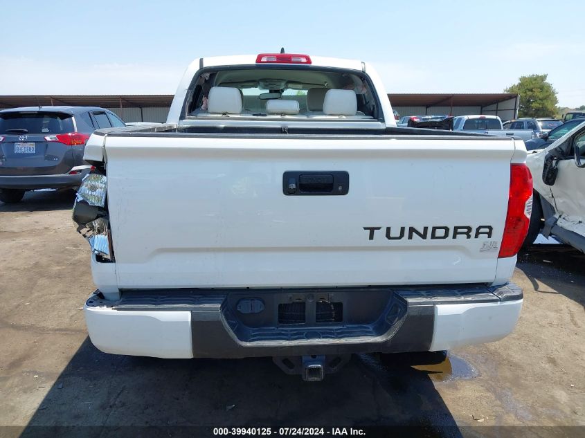 2021 Toyota Tundra Crewmax Sr5 VIN: 5TFEY5F16MX287689 Lot: 39940125