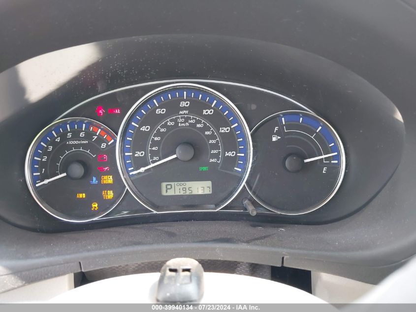 2011 Subaru Forester 2.5X VIN: JF2SHAAC3BH707910 Lot: 39940134