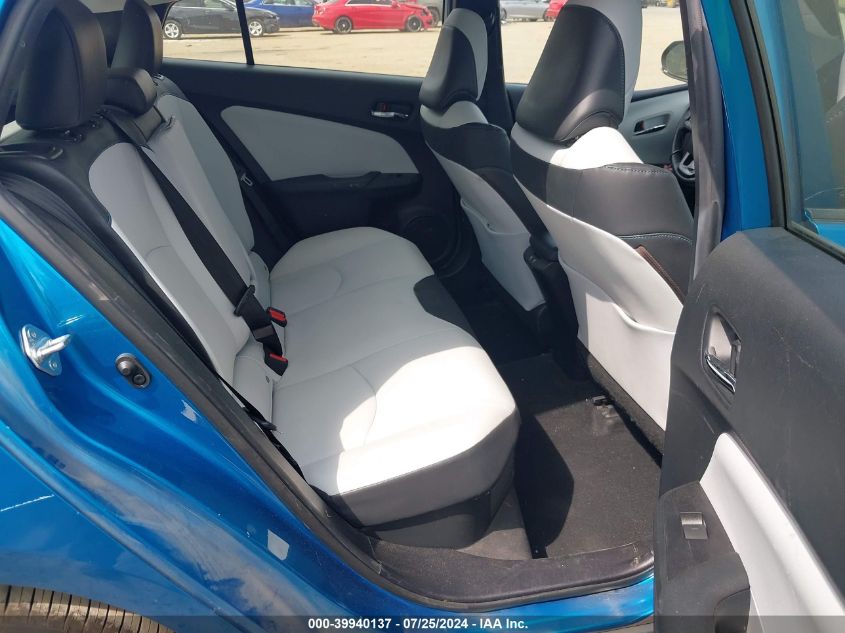 2019 Toyota Prius Xle VIN: JTDKARFU5K3088971 Lot: 39940137