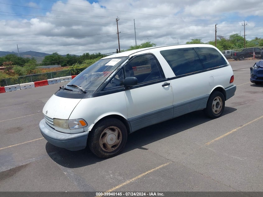 1991 Toyota Previa Le VIN: JT3AC12R5M0023152 Lot: 39940145