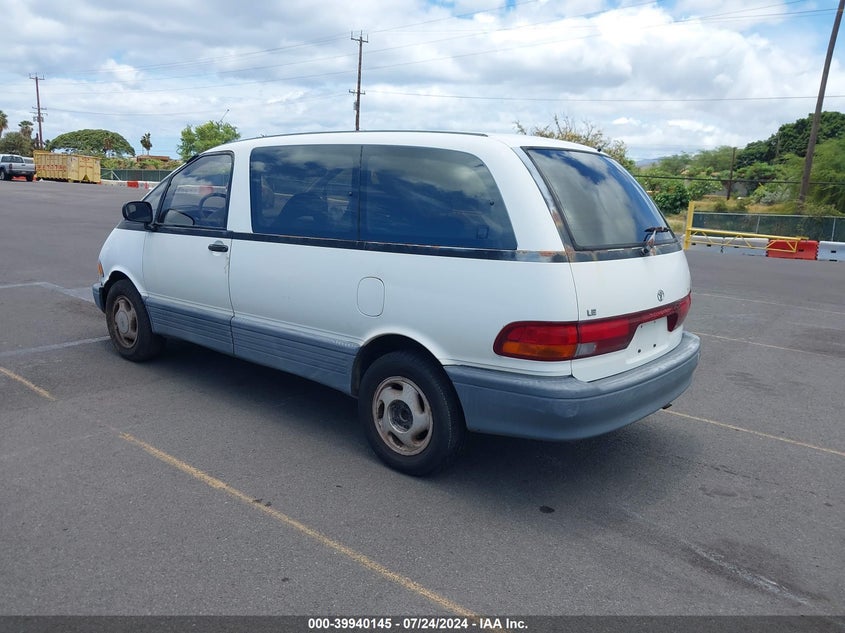 1991 Toyota Previa Le VIN: JT3AC12R5M0023152 Lot: 39940145