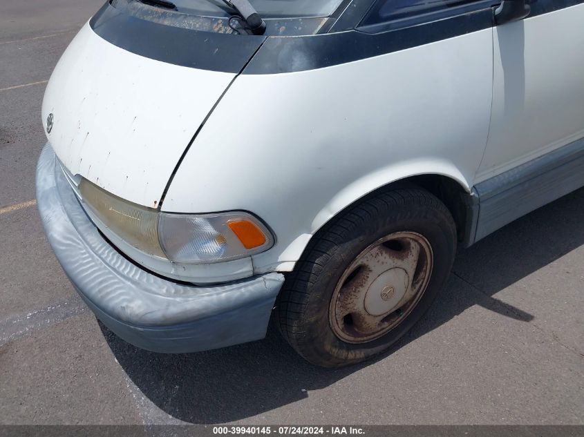 1991 Toyota Previa Le VIN: JT3AC12R5M0023152 Lot: 39940145