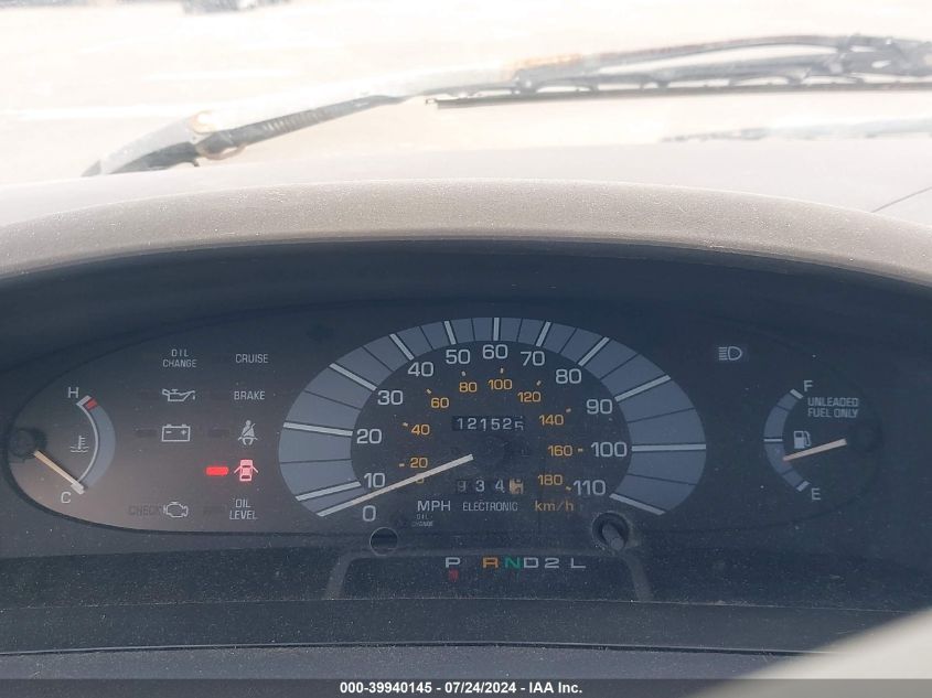 1991 Toyota Previa Le VIN: JT3AC12R5M0023152 Lot: 39940145