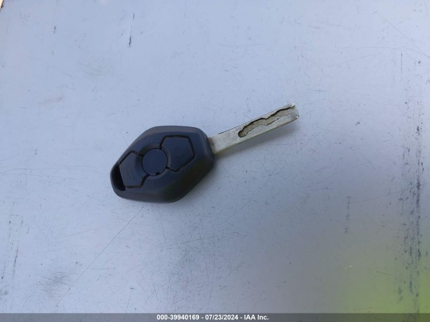 2007 BMW X3 3.0Si VIN: WBXPC93457WF04775 Lot: 39940169