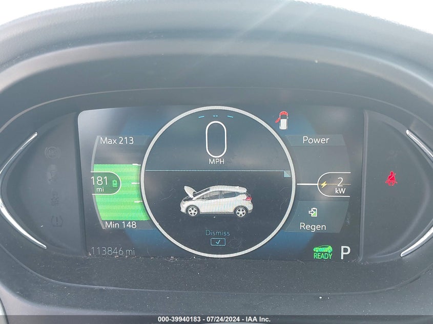 2017 CHEVROLET BOLT EV VIN: 1G1FW6S07H4185962