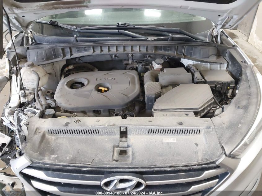 2017 Hyundai Tucson Se VIN: KM8J3CA42HU549486 Lot: 39940185