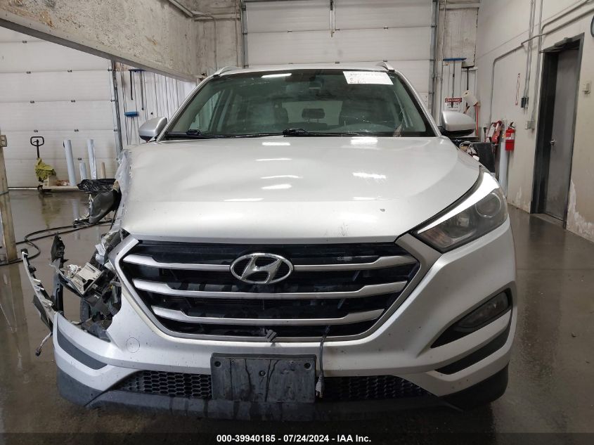 2017 Hyundai Tucson Se VIN: KM8J3CA42HU549486 Lot: 39940185