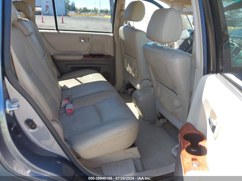 2006 Toyota Highlander Hybrid Limited V6 VIN: JTEEW21A460022661 Lot: 39940188