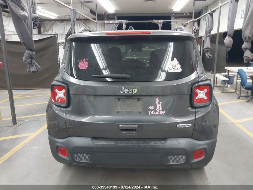 2020 Jeep Renegade Latitude VIN: ZACNJABB0LPL10863 Lot: 39940199
