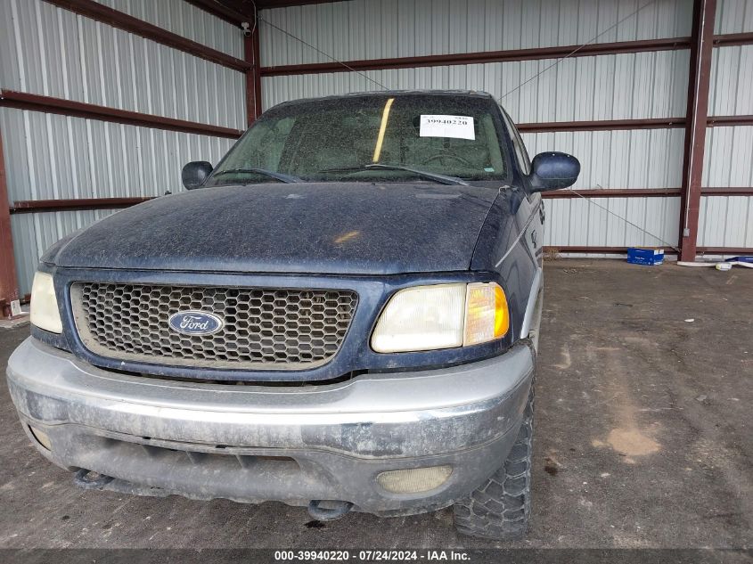 2002 Ford F-150 Lariat/Xlt VIN: 1FTRW08L62KD07832 Lot: 39940220