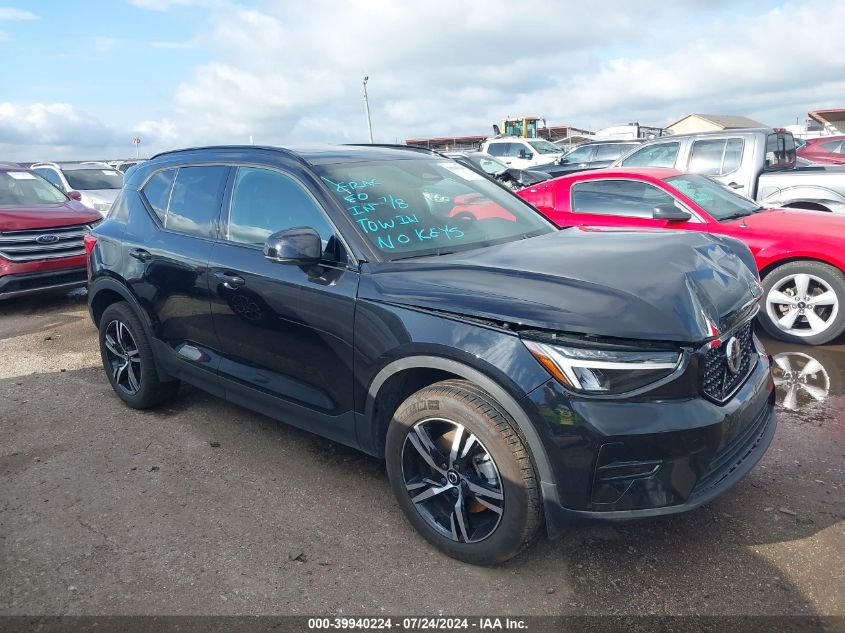 2024 Volvo Xc40 Core VIN: YV4L12UK0R2237491 Lot: 39940224