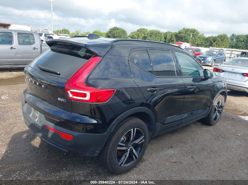 2024 Volvo Xc40 Core VIN: YV4L12UK0R2237491 Lot: 39940224