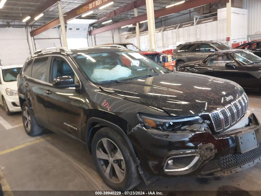 2019 Jeep Cherokee Limited 4X4 VIN: 1C4PJMDX3KD216673 Lot: 39940229