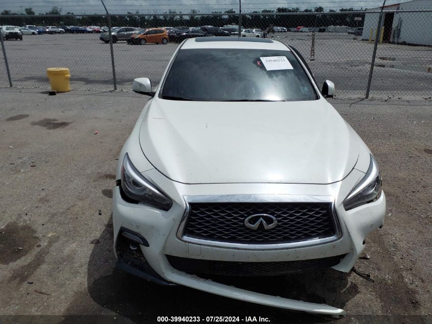 2021 Infiniti Q50 Sensory VIN: JN1EV7CP3MM700069 Lot: 39940233