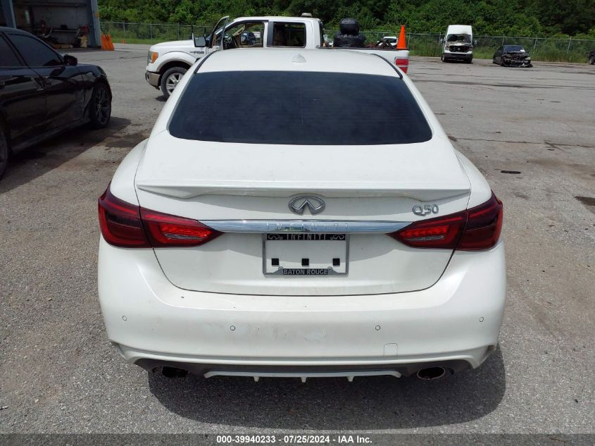 2021 Infiniti Q50 Sensory VIN: JN1EV7CP3MM700069 Lot: 39940233