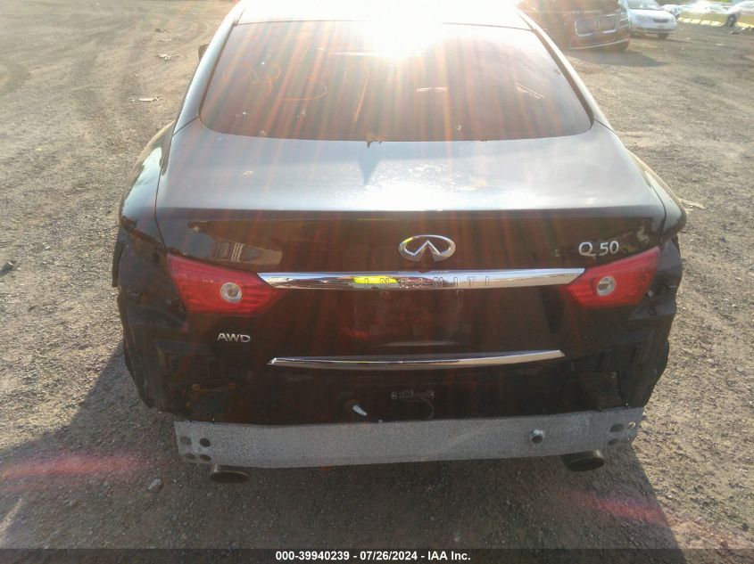 2015 INFINITI Q50 PREMIUM/SPORT - JN1BV7AR9FM394683