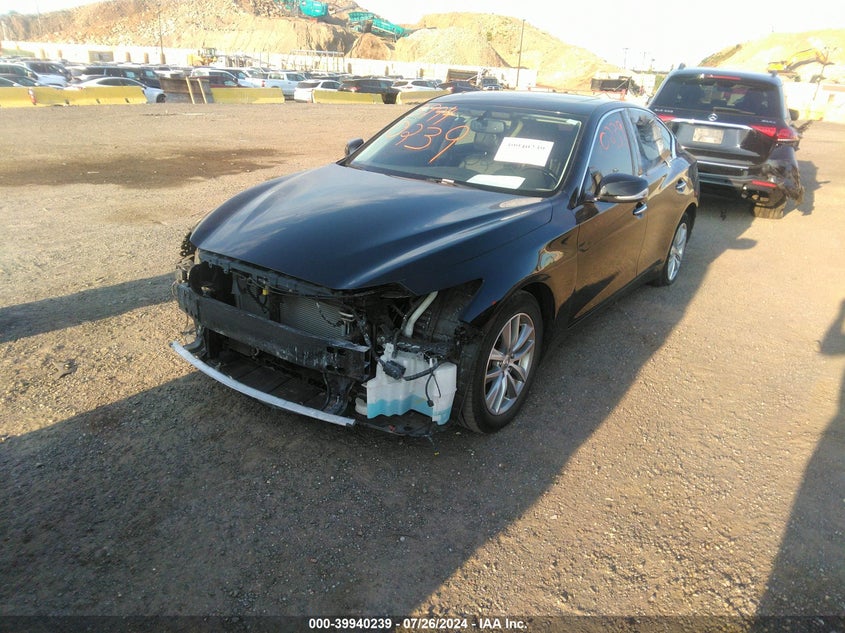 2015 INFINITI Q50 PREMIUM/SPORT - JN1BV7AR9FM394683