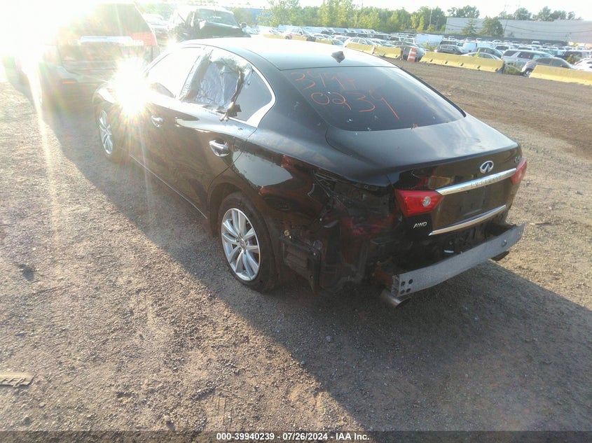 2015 INFINITI Q50 PREMIUM/SPORT - JN1BV7AR9FM394683