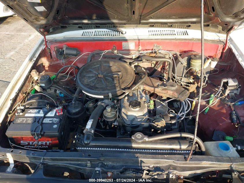 1986 Toyota Pickup 1/2 Ton Rn50 VIN: JT4RN50R6G0159412 Lot: 39940253