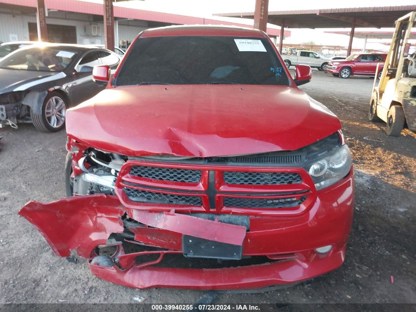 2012 Dodge Durango R/T VIN: 1C4SDJCT1CC252304 Lot: 39940255