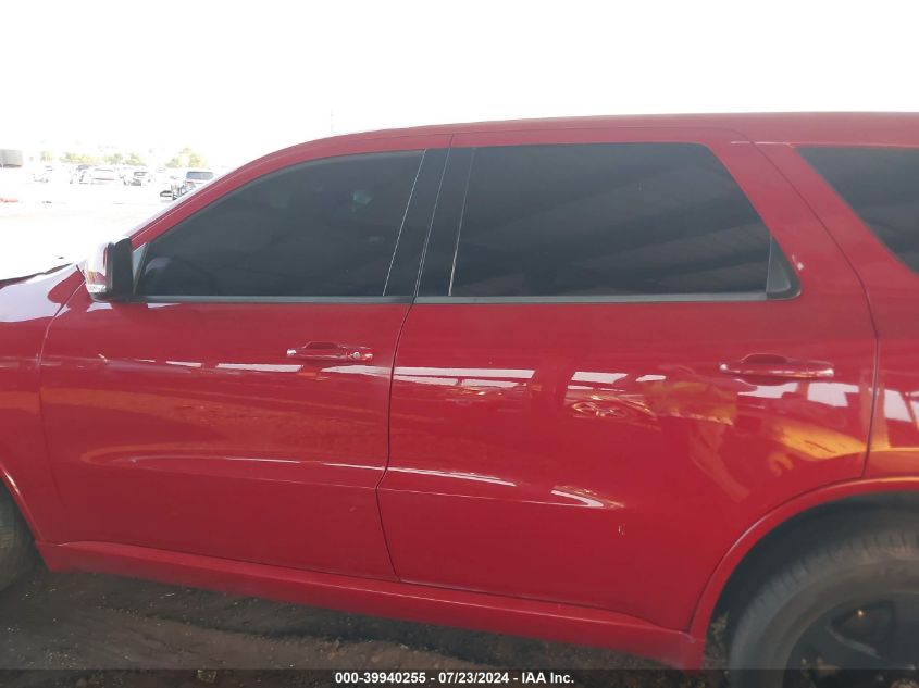 2012 Dodge Durango R/T VIN: 1C4SDJCT1CC252304 Lot: 39940255