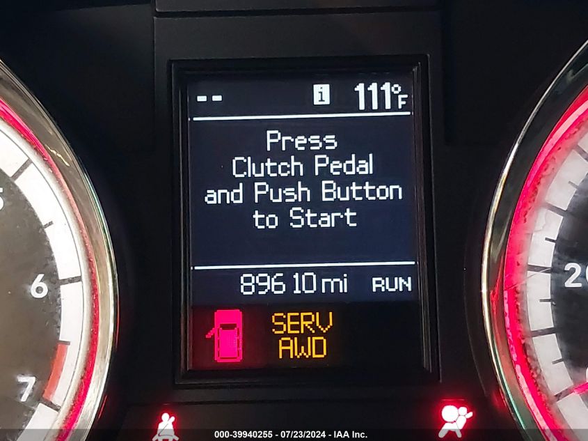 2012 Dodge Durango R/T VIN: 1C4SDJCT1CC252304 Lot: 39940255