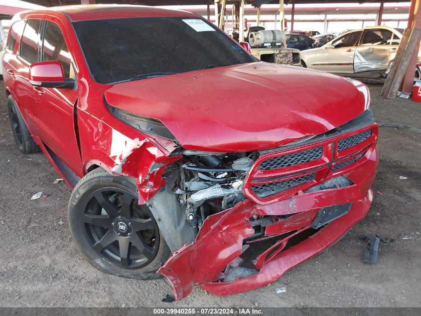 2012 Dodge Durango R/T VIN: 1C4SDJCT1CC252304 Lot: 39940255