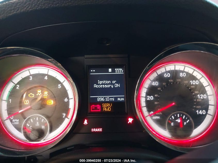 2012 Dodge Durango R/T VIN: 1C4SDJCT1CC252304 Lot: 39940255