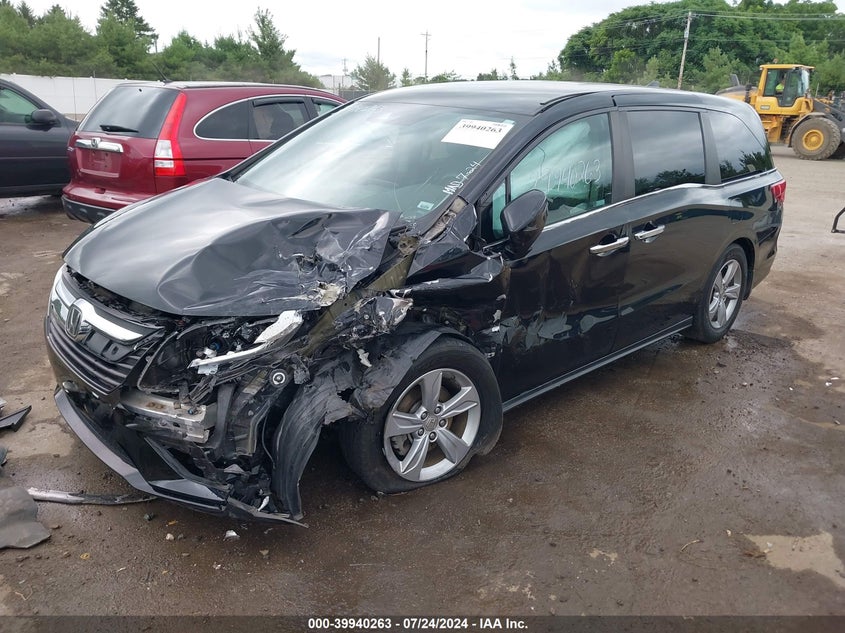 VIN 5FNRL6H50KB009366 2019 HONDA ODYSSEY EX