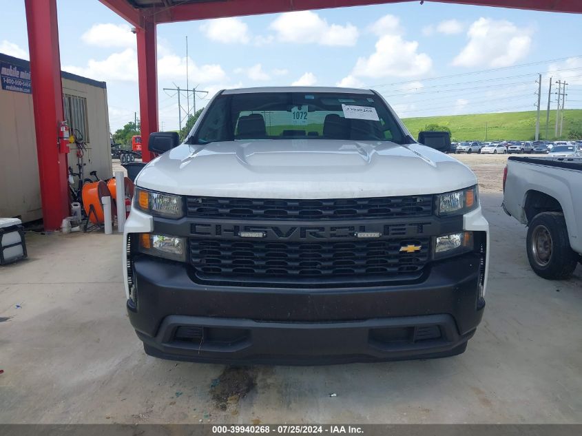 2019 Chevrolet Silverado 1500 Work Truck VIN: 1GCRWAEH0KZ290166 Lot: 39940268