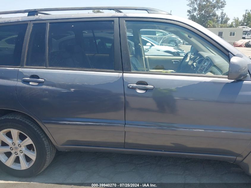 2004 Toyota Highlander Limited V6 VIN: JTEDP21A940015355 Lot: 39940270