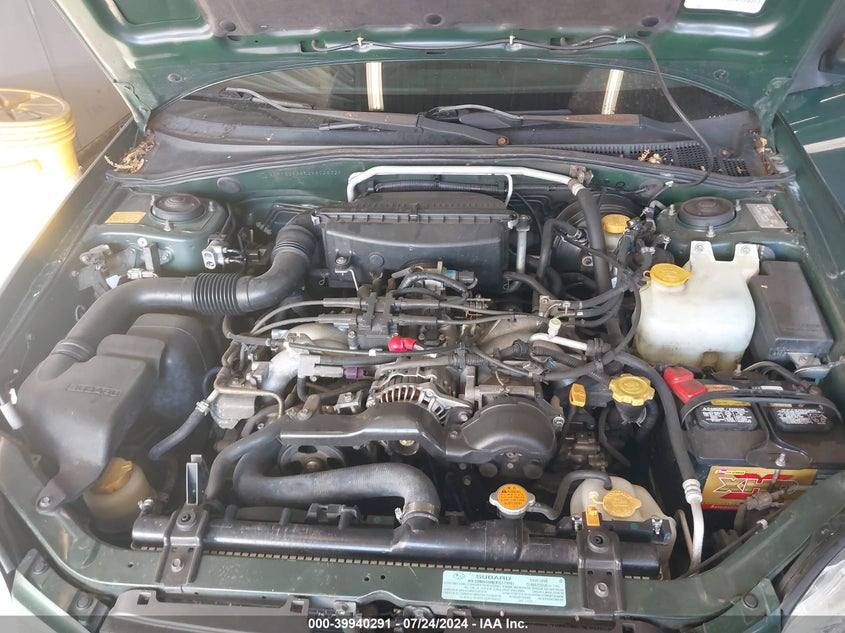 2002 Subaru Impreza Outback Sport VIN: JF1GG68502H802832 Lot: 39940291