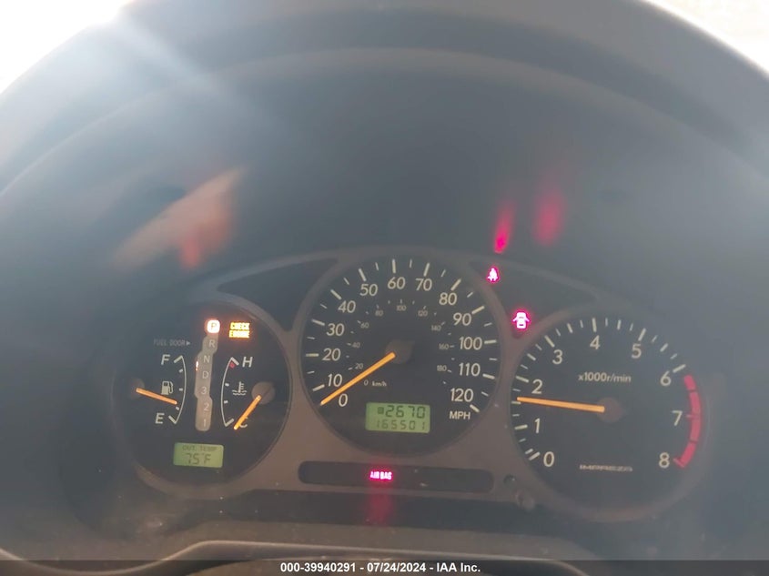 2002 Subaru Impreza Outback Sport VIN: JF1GG68502H802832 Lot: 39940291