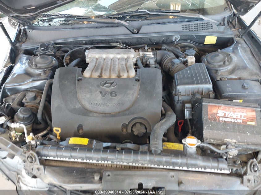 2005 Hyundai Sonata Gls/Lx VIN: KMHWF35H85A100918 Lot: 39940314