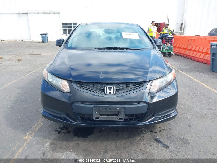 2012 Honda Civic Lx VIN: 2HGFG3B5XCH538044 Lot: 39940329