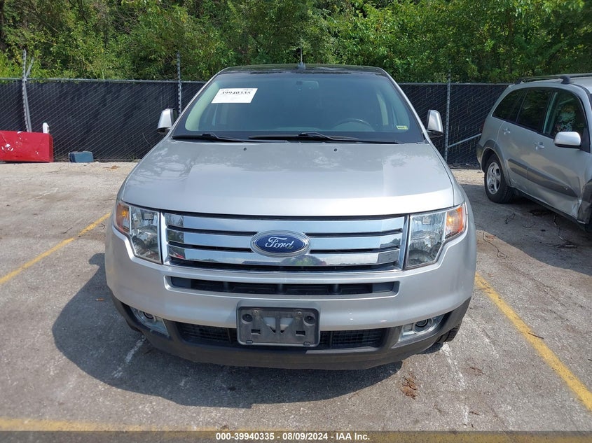 2010 Ford Edge Sel VIN: 2FMDK3JC8ABA27867 Lot: 39940335