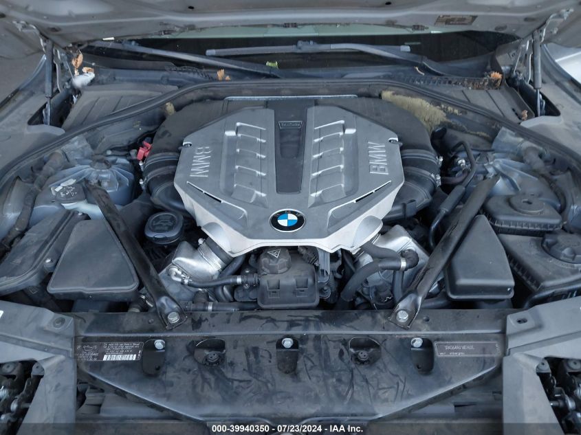 2010 BMW 750I VIN: WBAKA8C58ACY36079 Lot: 39940350