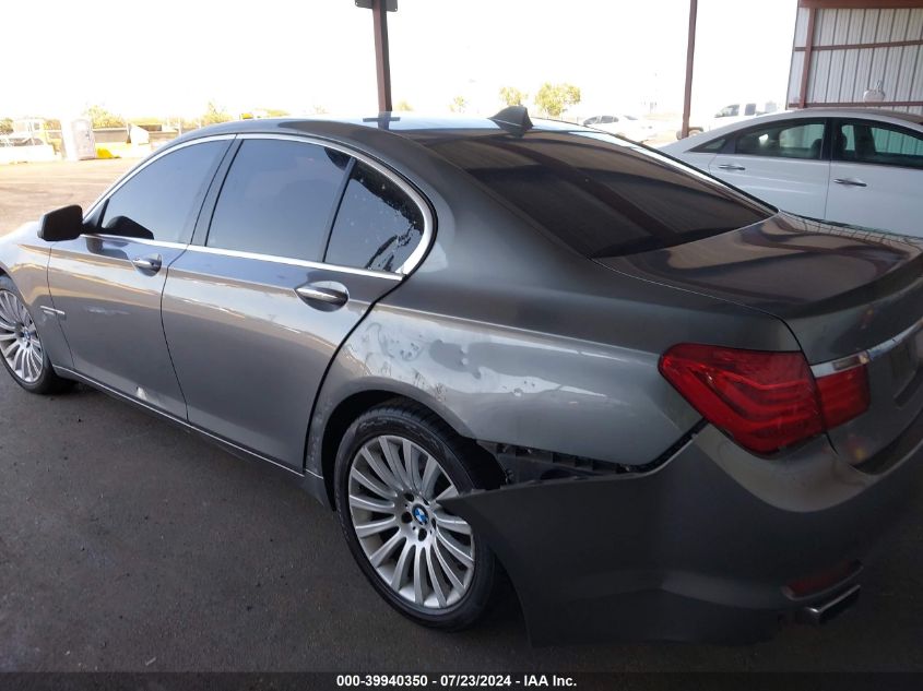 2010 BMW 750I VIN: WBAKA8C58ACY36079 Lot: 39940350