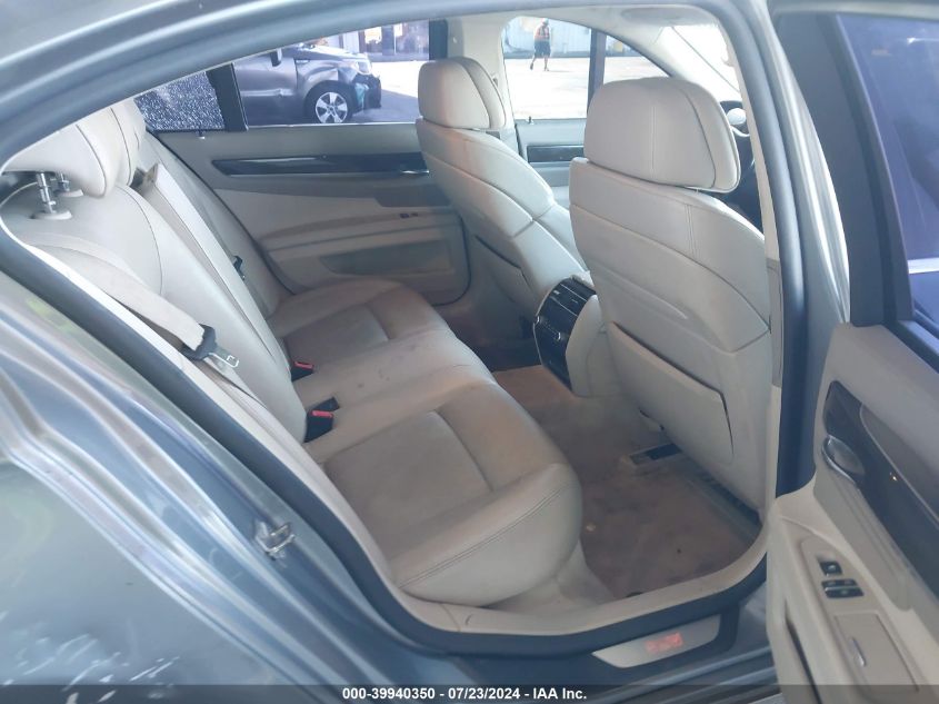 2010 BMW 750I VIN: WBAKA8C58ACY36079 Lot: 39940350